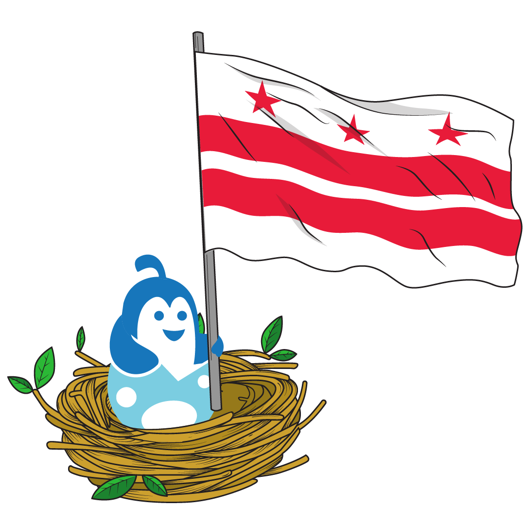 Washington D.C. Logos illustration