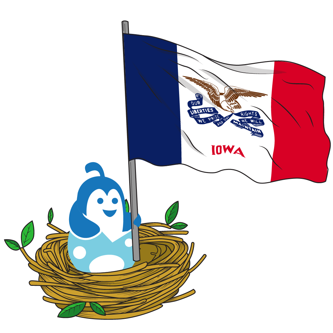 Iowa Logos illustration
