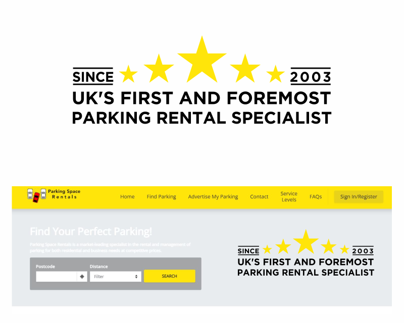 Logo Design for UK's first and foremost parking rental specialist