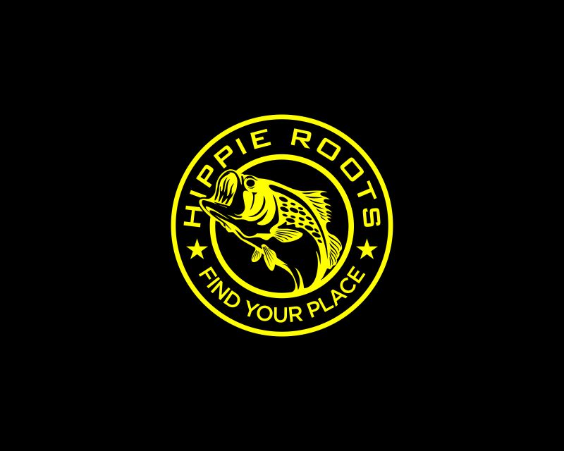 Gold & Black Fish Logo