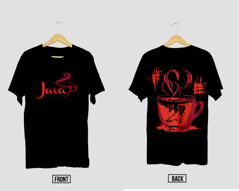 T-Shirt Design for Java Station