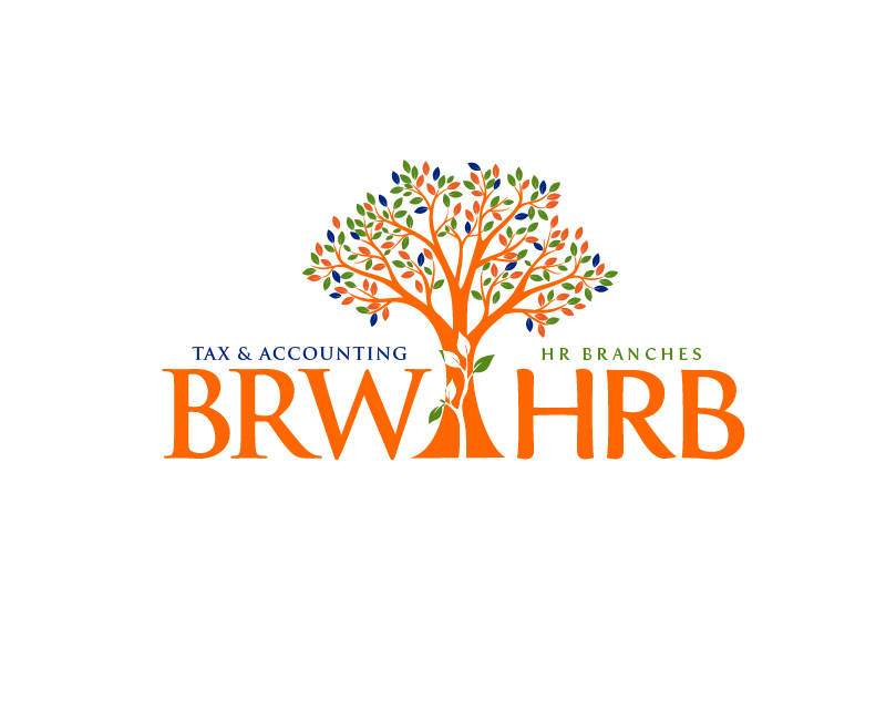 Logo Design for BRW Tax & Accounting and HR Branches