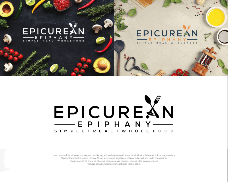 Logo Design entry 2464850 submitted by SATRI to the Logo Design for Epicurean Epiphany run by shaunie123
