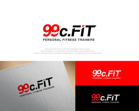 Logo Design entry 2466383 submitted by Rao5415 to the Logo Design for 99c.Fit run by andrewdimo