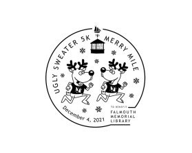 Winning entry: Ugly Sweater 5k / Merry Mile entry by Claudia Santos