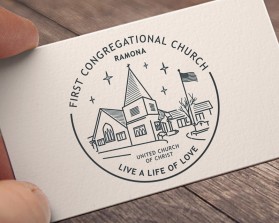 First Congregational Church of Ramona entry by Claudia Santos