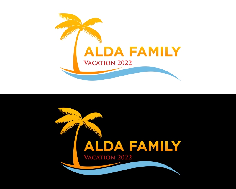 Logo Design for Alda Family Vacation 2022