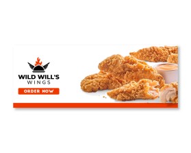 Wild Will's Wings entry by rebelsdesign