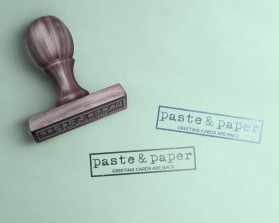 paste & paper entry by Raymond