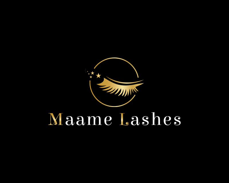 Logo Design for Maame Lashes