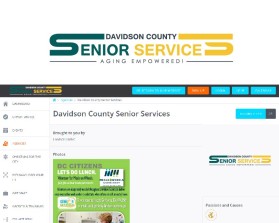 Davidson County Senior Services entry by satiadi19