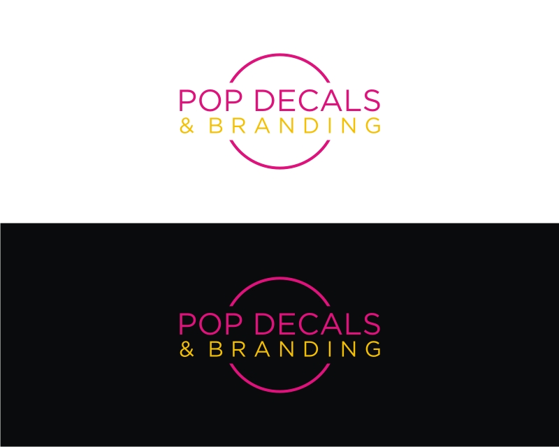 Logo Design for POP Decals & Branding