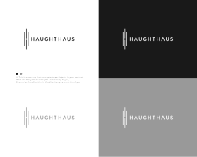 Winning entry: Haught Haus entry by ndaru_