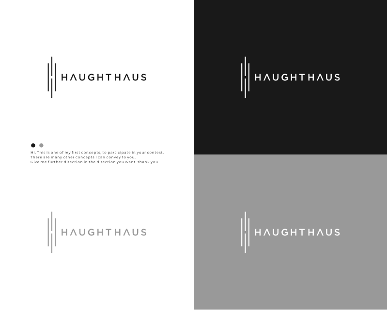 Logo Design for Haught Haus