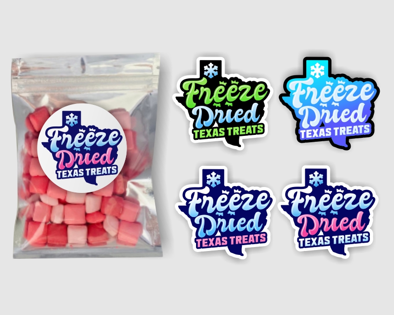 Logo Design for Freeze Dried Texas Treats