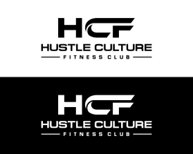 Hustle Culture Fitness Club entry by SawDesigns