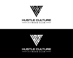 Hustle Culture Fitness Club entry by SawDesigns