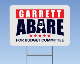 GARRETT ABARE FOR BUDGET COMMITTEE entry by joegdesign