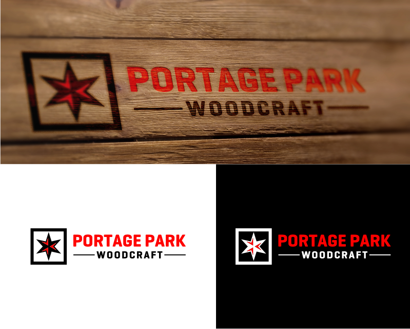 Logo Design for Portage Park Woodcraft