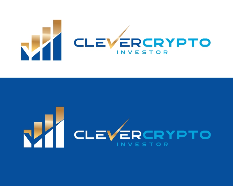 Logo Design for CleverCryptoInvestor.com. Clever Crypto Investor