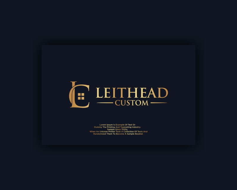Logo Design for Leithead Custom
