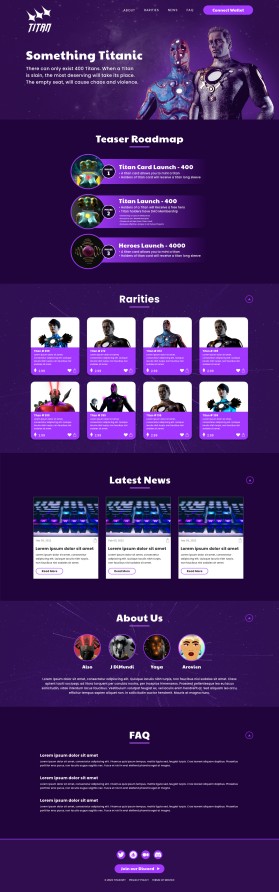 Titannft.io entry by bcmaness