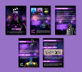 Brochure Design entry 2560773 submitted by bcmaness to the Brochure Design for Titannft.io run by TITANNFT