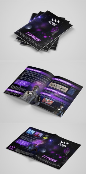 Brochure Design entry 2559170 submitted by bcmaness to the Brochure Design for Titannft.io run by TITANNFT