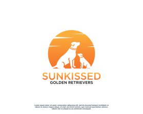SunKissed Golden Retrievers entry by lingga okta pratama
