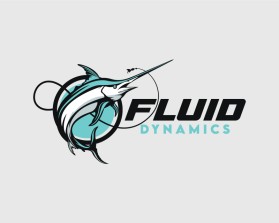 Boat Name Design for Fluid Dynamics entry by plexdesign