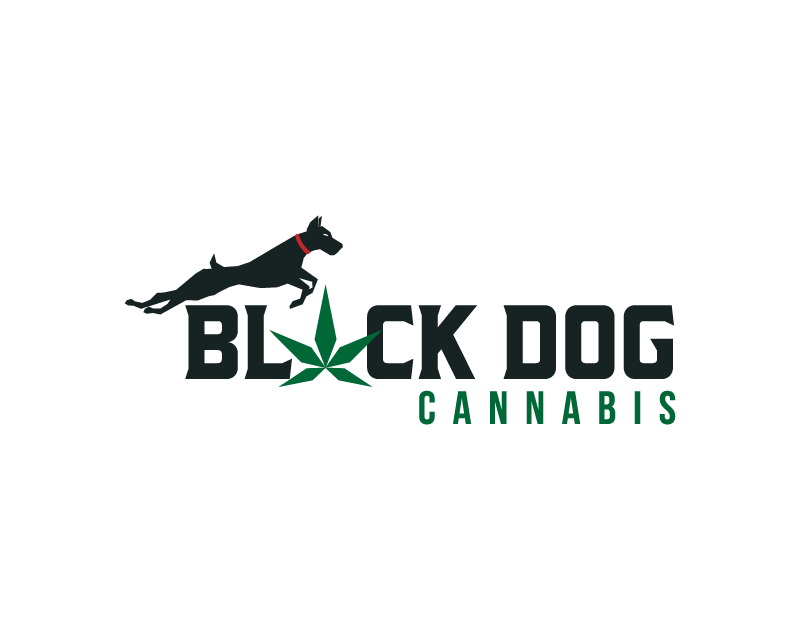 Logo Design for Black Dog Cannabis