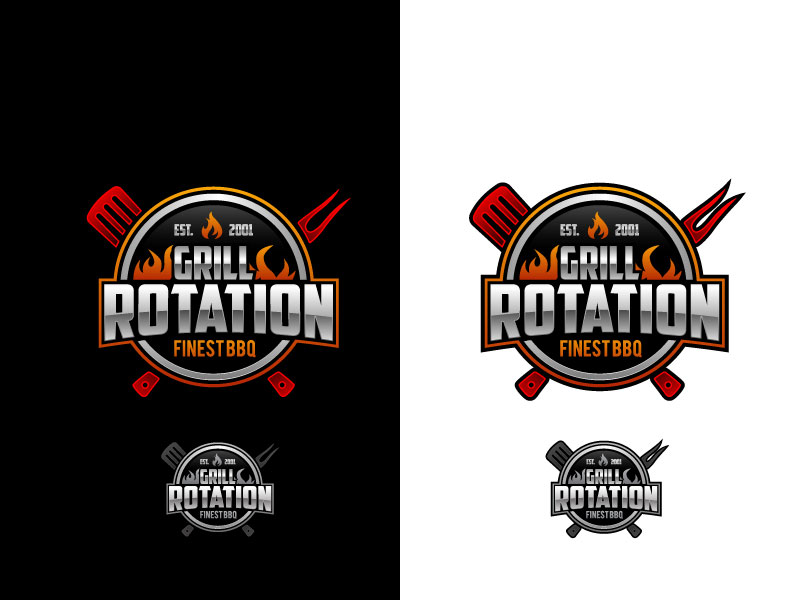 Logo Design for Grill Rotation