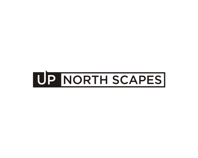 Logo Design entry 2589539 submitted by terbang to the Logo Design for Up North Scapes run by Deek1217