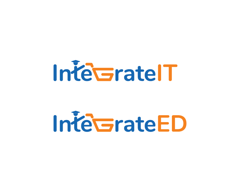 Logo Design entry 2591851 submitted by Ucil Usil to the Logo Design for IntegrateIT and IntegratED run by MomentumCentre