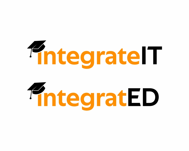 Logo Design entry 2590800 submitted by ahmadqhie to the Logo Design for IntegrateIT and IntegratED run by MomentumCentre