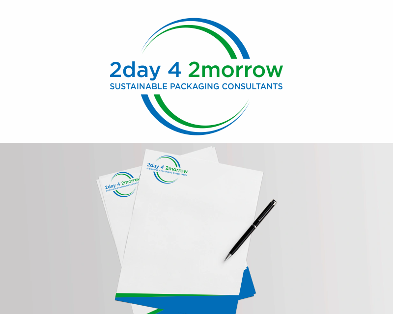 Logo Design for 2day 4 2morrow