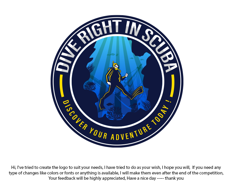 Diver Logo Design
