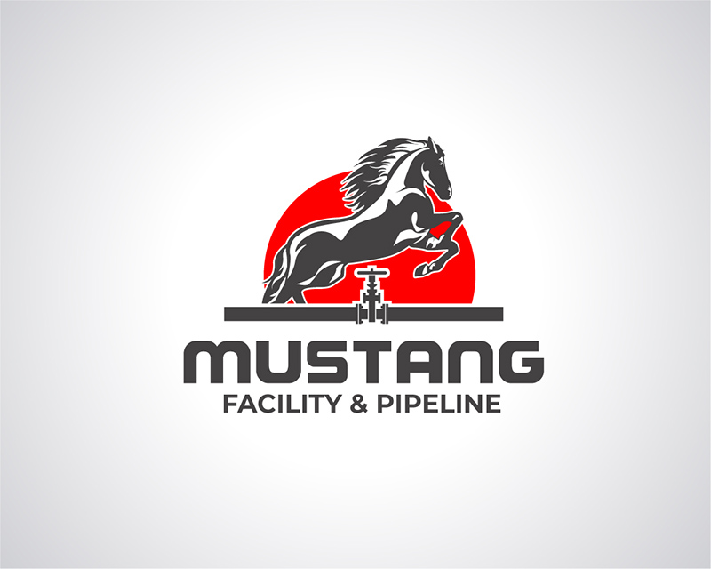 Logo Design for Mustang Facility & Pipeline