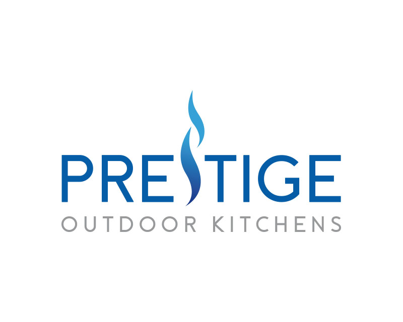 Logo Design for Prestige Outdoor Kitchens