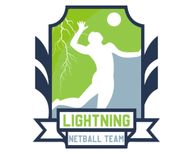 Lightning netball team entry by LP Design