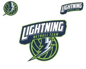 Lightning netball team entry by Digiti Minimi