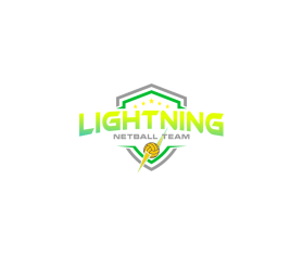 Lightning netball team entry by art dent
