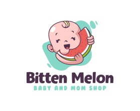 Bitten Melon Baby and Mom Shop entry by plexdesign