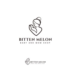 Bitten Melon Baby and Mom Shop entry by ninjadesign
