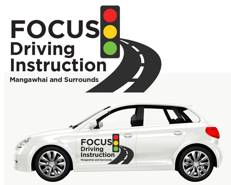 Logo Design for Focus Driving Instruction