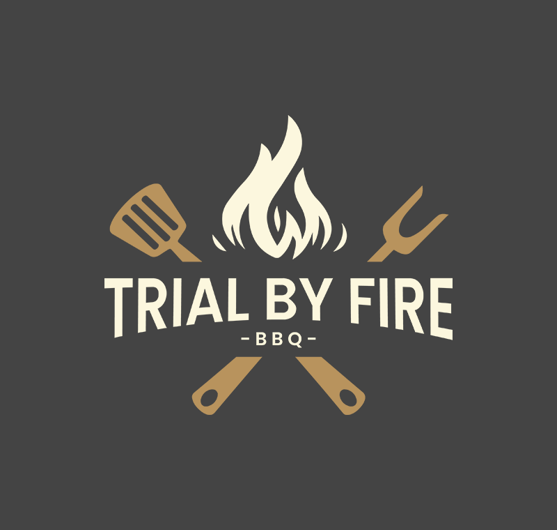 BBQ Pit Logo Design
