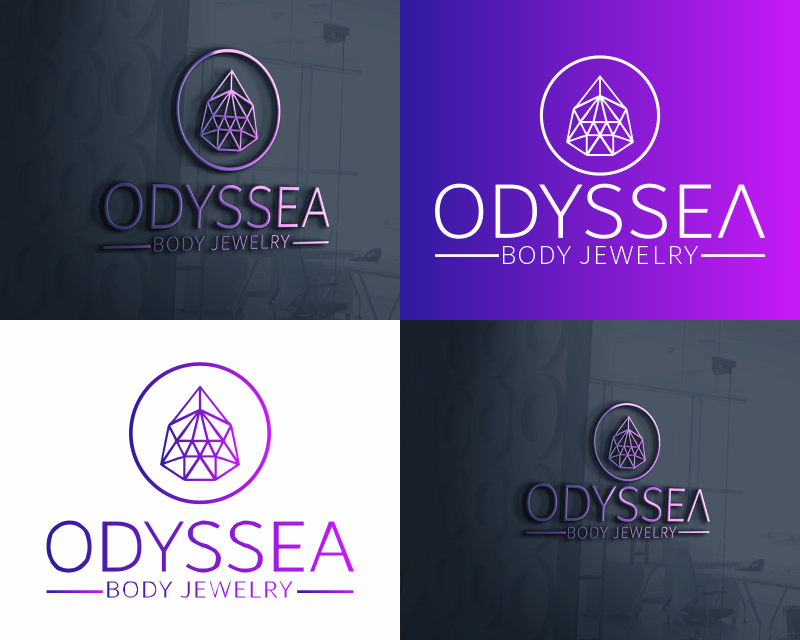 Logo Design for Odyssea Body Jewelry