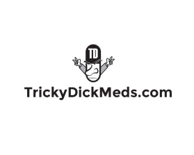 Winning entry: TrickyDickMeds.com  TrickyDickMeds.vegas entry by Bart