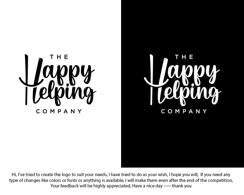 Logo Design for The Happy Helping Co