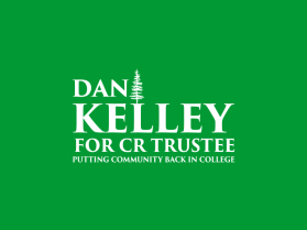 Dan Kelley for CR Trustee entry by Zkc-Art